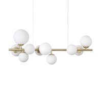 Lustra PERLAGE SP10 OTTONE SATINATO 283791