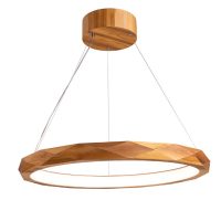 Lustra QN-ANGULAR-RING-LED-80-TEAK
