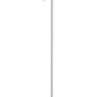 Lampadar I-BLOOM-PT BCO