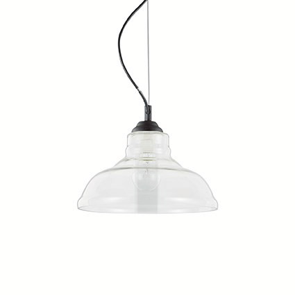 Lustra BISTRO' SP1 PLATE TRANSPARENTE 112336