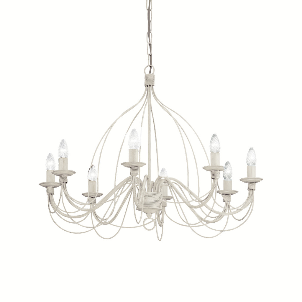 Candelabru CORTE SP8 BIANCO ANTICO 005898