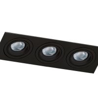 Spot Incastrat CARO 3S BK AZ2440