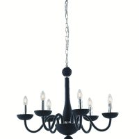Candelabru I-ALFIERE/6 NERO