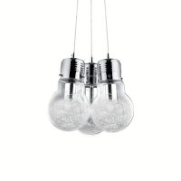 Lustra LUCE MAX SP3 SMALL ALLUMINIO 081762