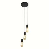 Lustra SQUIGGLE 9663-3BK