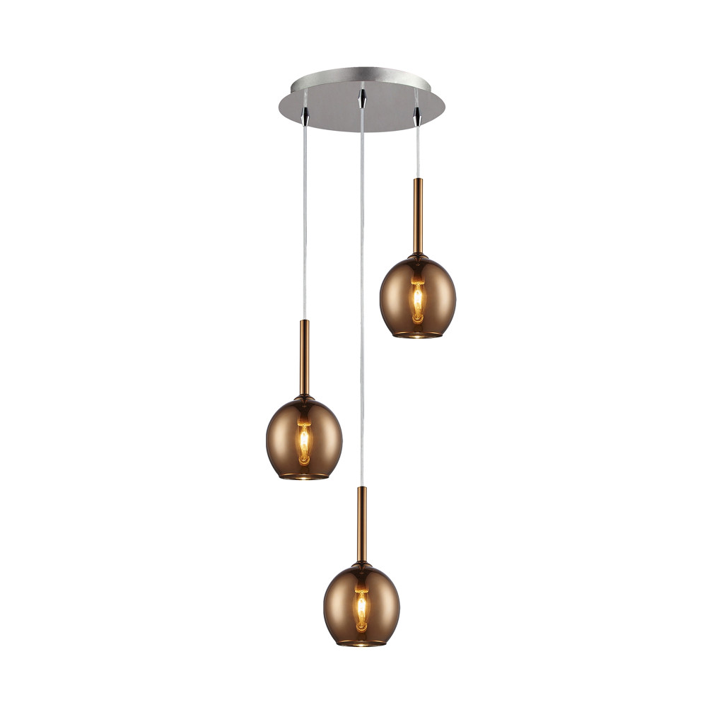Lustra MONIC MD1629-3B/copper