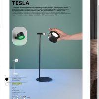 Veioza LEDT-TESLA-BCO