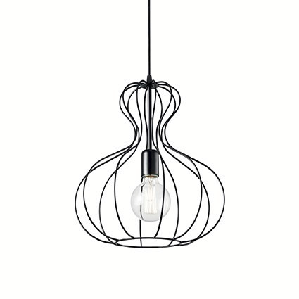 Lustra AMPOLLA-1 SP1 NERO 148502