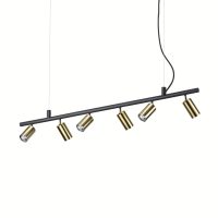 Lustra DYNAMITE SP6 OTTONE SATINATO 244648