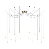 Lustra LUCIOLA SP16 OTTONE 284019