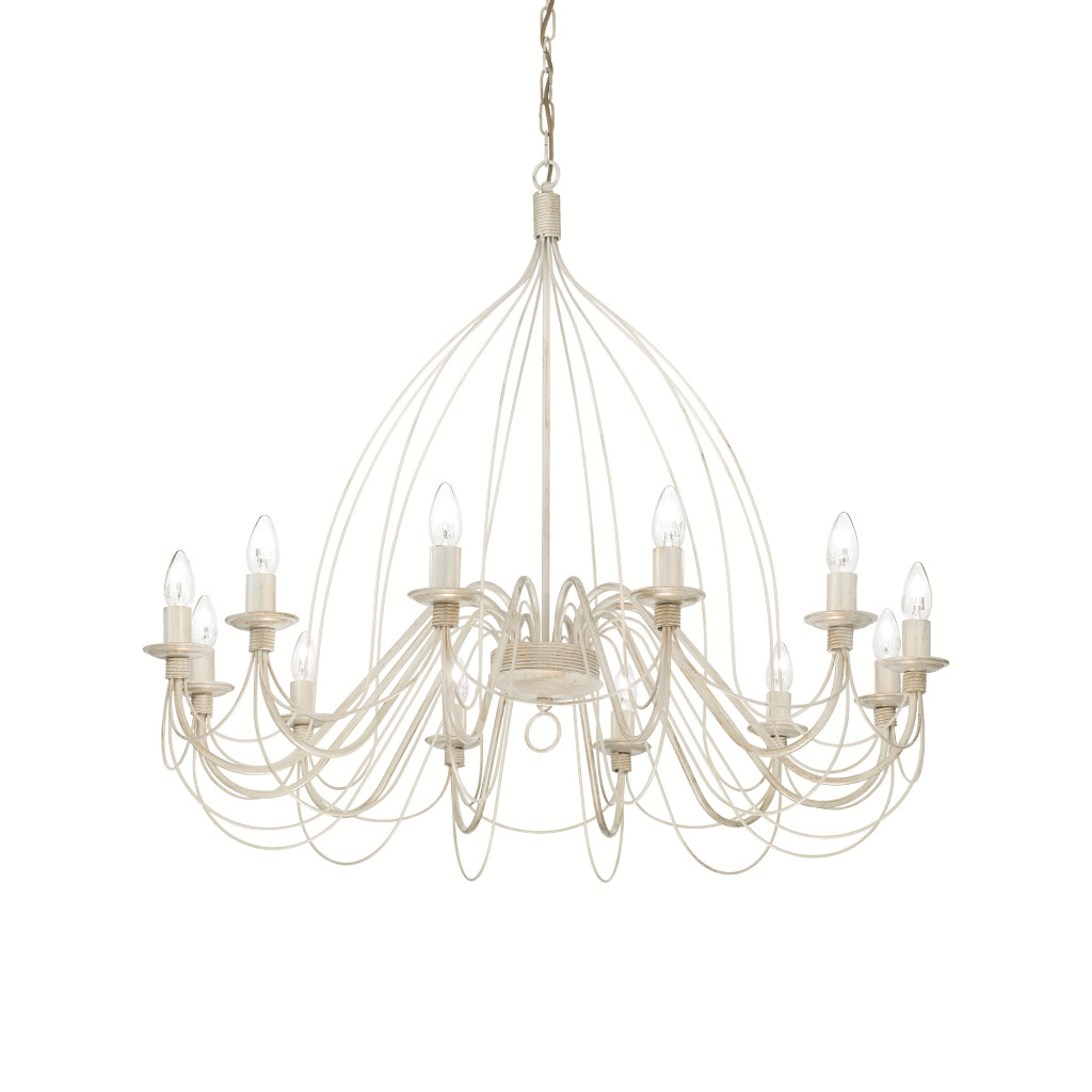 Candelabru CORTE SP12 BIANCO ANTICO 097664