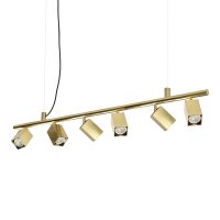 Lustra DYNAMITE SP6 SQUARE OTTONE 371429