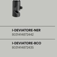 Deviator Cablu Sustinere I-DEVIATORE-NER / 3 buc