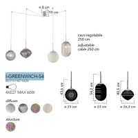 Lustra I-GREENWICH-S4