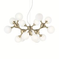 Lustra NODI SP15 OTTONE SATINATO 241012