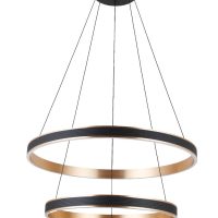 Lustra RIO 50+70 3-STEP DIMM BK/GO AZ5779