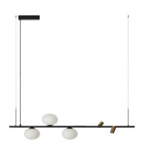 Lustra TRASIMENO 120 BK AZ5640