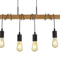 Lustra WOODY 95041-4BR