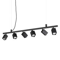 Lustra DYNAMITE SP6 SQUARE NERO 371412