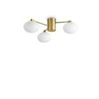 Lustra HERMES PL3 D60 OTTONE 317007