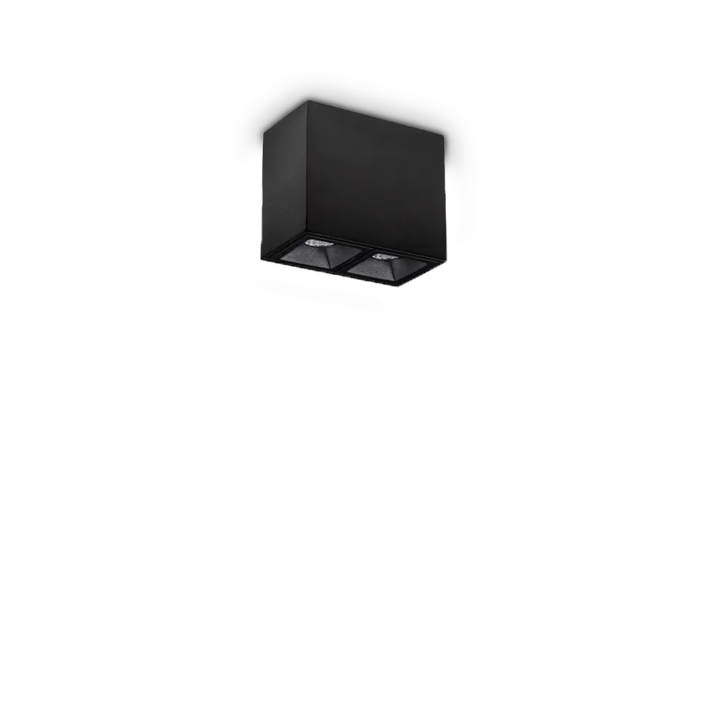 Spot Aplicat LIKA PL 06W 3000K NERO 369877