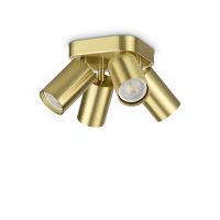 Plafoniera DYNAMITE PL4 ROUND OTTONE 371306