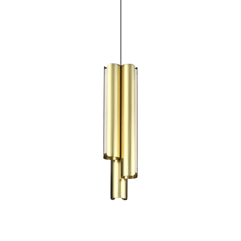 Lustra DORICA SP3 D90 OTTONE 366494