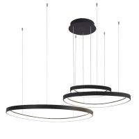 Lustra AMANDA 45+65+85 3000K BK AZ5027