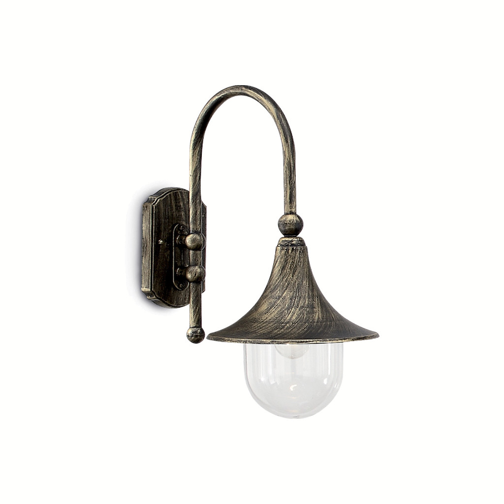 Aplica CIMA AP1 NERO E ORO 024134