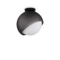 Plafoniera BLOOM PL1 D30 NERO 366609