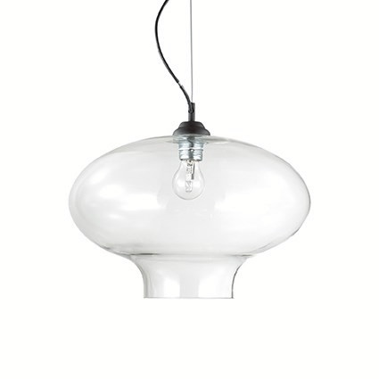 Lustra BISTRO' SP1 ROUND TRANSPARENTE 120898