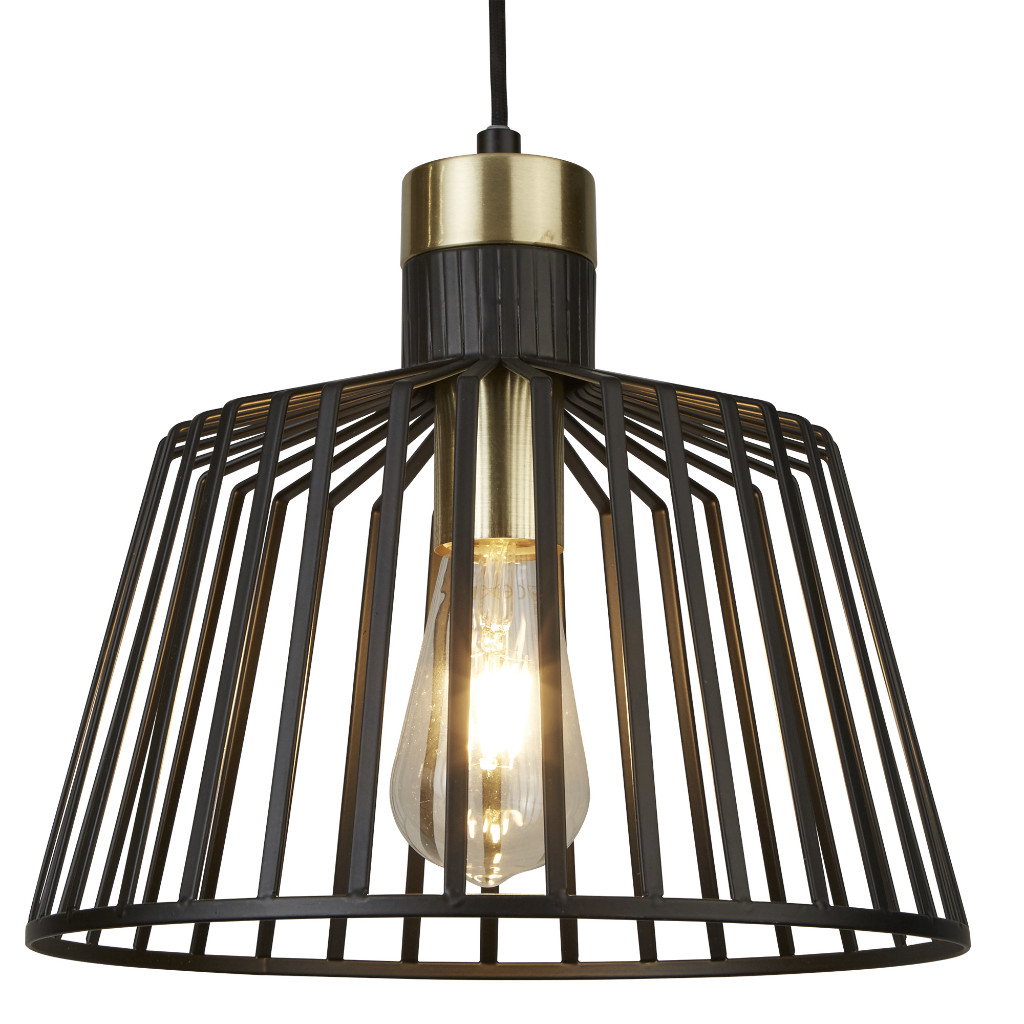 Lustra BIRD CAGE 9411BK