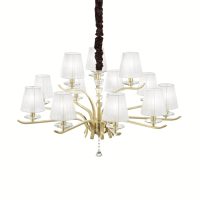 Candelabru PEGASO SP12 OTTONE SATINATO 197746