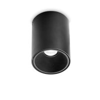 Spot Aplicat NITRO PL 25W ROUND NERO 322711