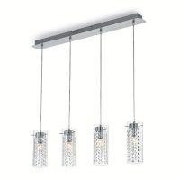 Lustra IGUAZU' SP4 CROMO 052373