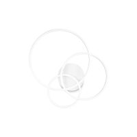 Plafoniera FRAME PL CERCHIO BIANCO 2700K 341309