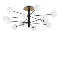 Lustra COSMOPOLITAN PL12 NERO OTTONE 273709