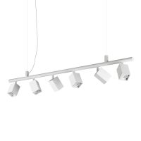 Lustra DYNAMITE SP6 SQUARE BIANCO 367460