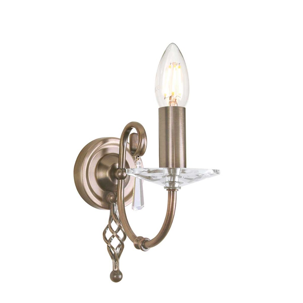 Aplica AEGEAN AG1-AGED-BRASS