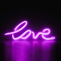 Aplica NEON LOVE FM-WN01