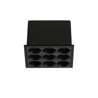 Spot Incastrat LIKA FI SLIM SQUARE 10W 3000K NERO 369518