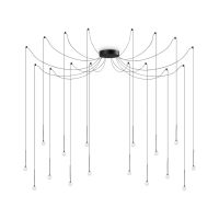 Lustra LUCIOLA SP16 NERO 284002