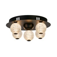 Plafoniera ASTEROID 20923BK