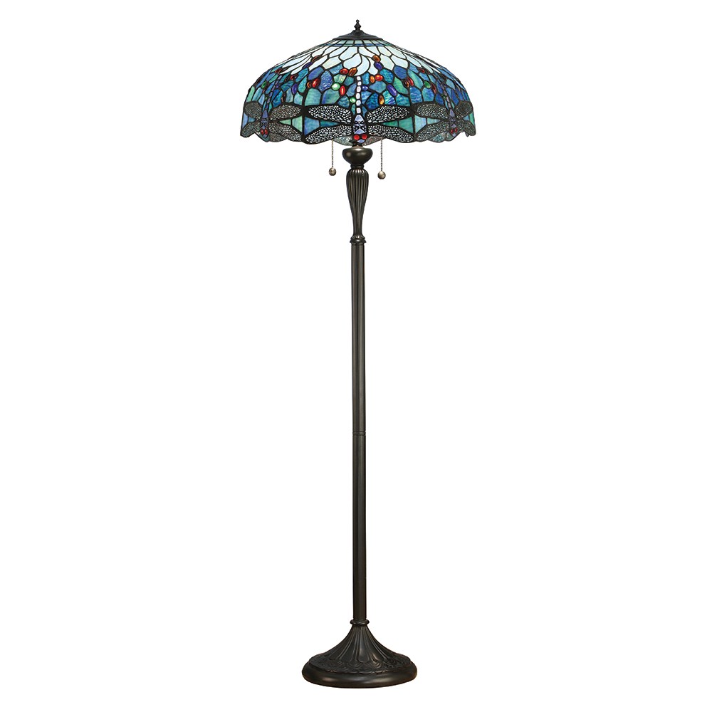 Lampadar DRAGONFLY BLUE 64069