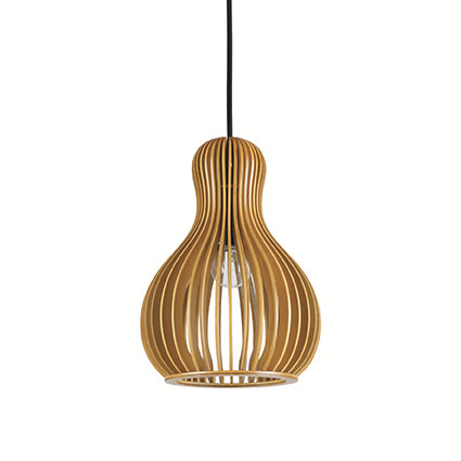 Lustra CITRUS-3 SP1 LEGNO 159867