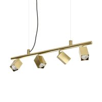 Lustra DYNAMITE SP4 SQUARE OTTONE 371399