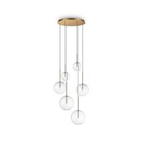 Lustra EQUINOXE SP6 OTTONE 317243