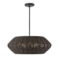 Candelabru QN-LUCA-5P-M-BK-BK