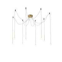 Lustra LUCIOLA SP8 OTTONE 283999