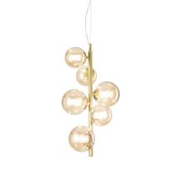 Lustra PERLAGE SP6 AMBRA 317793